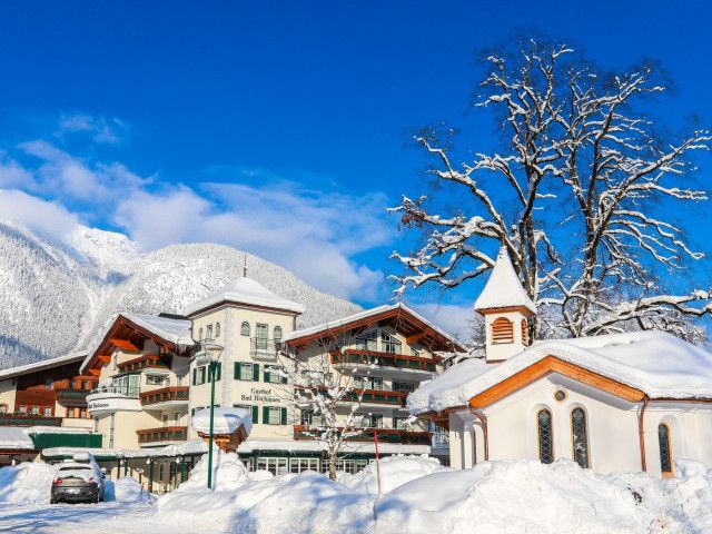 Hotel Gasthof Bad Hochmoos in St. Martin bei Lofer im Winter